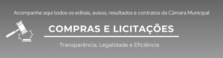 COMPRAS E LICITAÇÕES