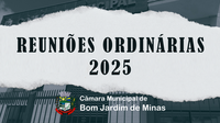 Reuniões ordinárias 2025
