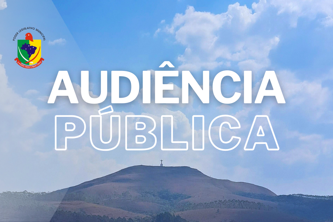 Câmara Municipal convoca população para Audiência Pública sobre Metas Fiscais
