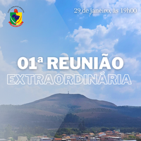 Legislativo Retoma Atividades com 1ª Sessão Extraordinária de 2026 em Bom Jardim de Minas